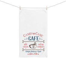 Load image into Gallery viewer, Candy Cane Café | Hand Towel