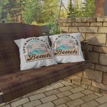 Load image into Gallery viewer, At The Beach | Outdoor Pillow