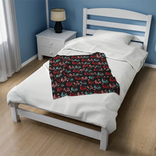 Load image into Gallery viewer, Ho Ho Ho | Velveteen Blanket
