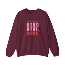 Load image into Gallery viewer, Dear Santa Stop Judging Me | Sweatshirt
