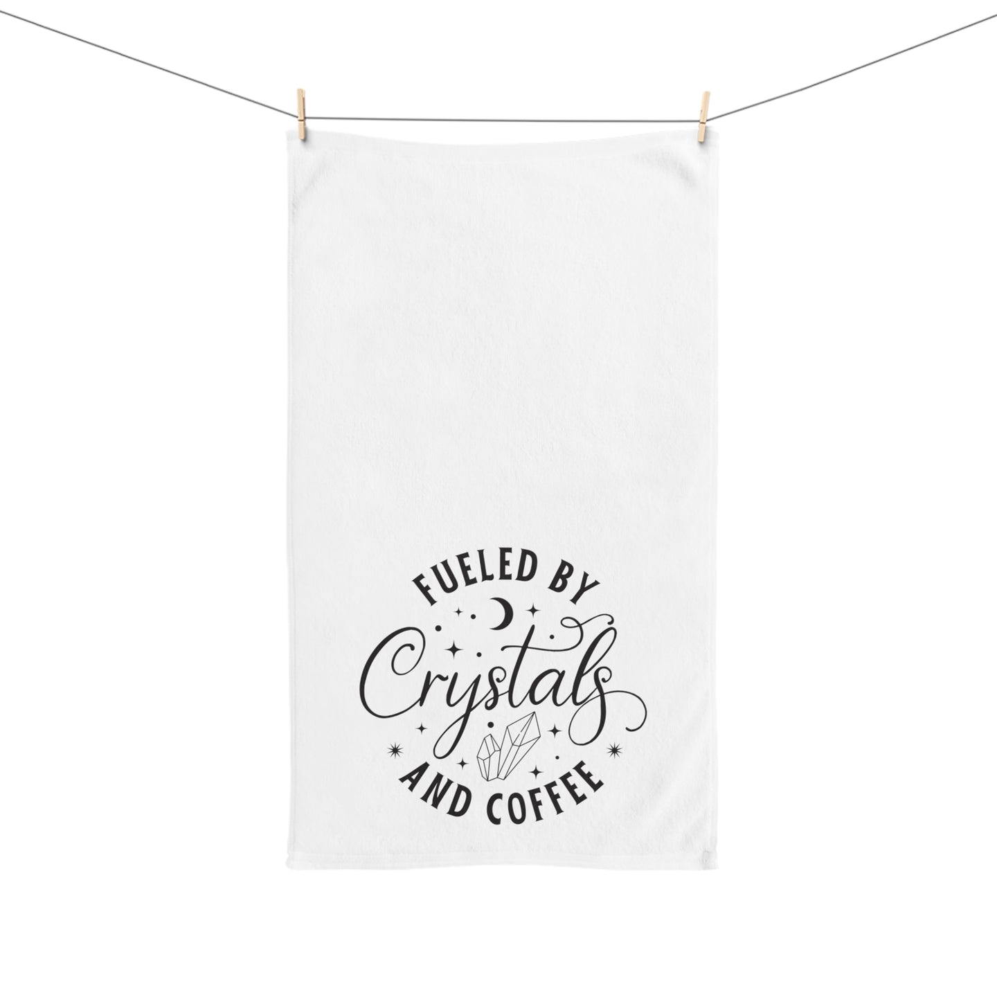 Crystals and Coffee | Hand Towel