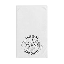 Load image into Gallery viewer, Crystals and Coffee | Hand Towel