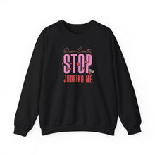 Load image into Gallery viewer, Dear Santa Stop Judging Me | Sweatshirt