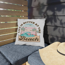 Load image into Gallery viewer, At The Beach | Outdoor Pillow