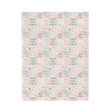 Load image into Gallery viewer, Christmas Theme | Velveteen Blanket