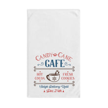 Load image into Gallery viewer, Candy Cane Café | Hand Towel