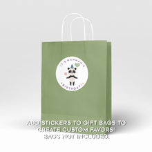 Load image into Gallery viewer, Cute Animal Birthday Stickers