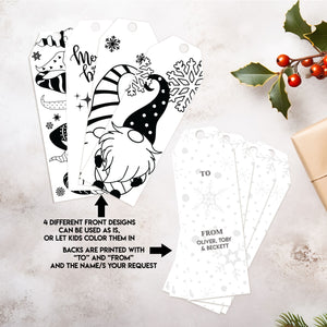Christmas Gnome Gift Tags