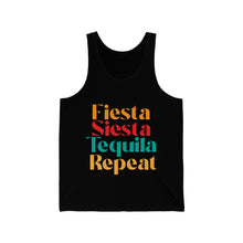 Load image into Gallery viewer, Fiesta, Siesta, Tequila, Repeat | Jersey Tank
