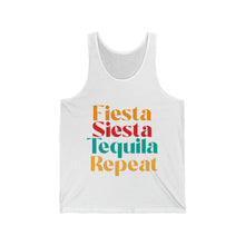 Load image into Gallery viewer, Fiesta, Siesta, Tequila, Repeat | Jersey Tank

