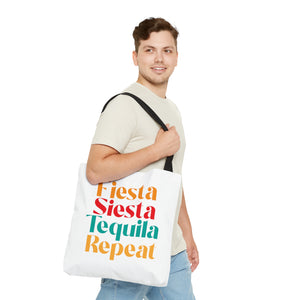 Fiesta Siesta Tequila Repeat | Tote Bag