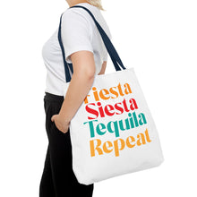 Load image into Gallery viewer, Fiesta Siesta Tequila Repeat | Tote Bag
