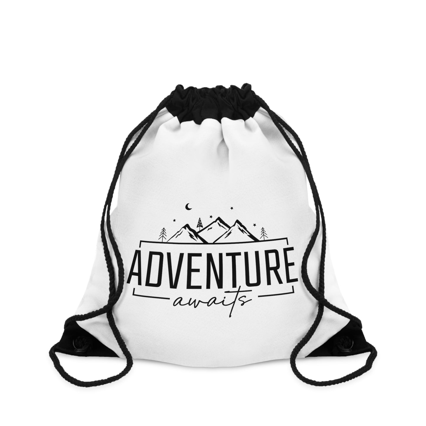 Adventure Awaits | Drawstring Bag