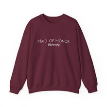 Load image into Gallery viewer, Maid of Honor Obviously | Sweatshirt

