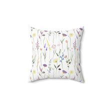 Load image into Gallery viewer, Wild Flowers | Square Pillow
