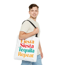 Load image into Gallery viewer, Fiesta Siesta Tequila Repeat | Tote Bag
