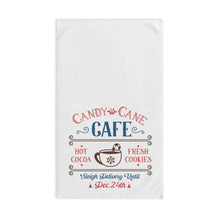 Load image into Gallery viewer, Candy Cane Café | Hand Towel
