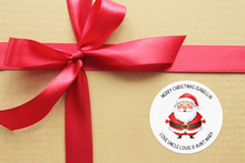 Load image into Gallery viewer, Santa Merry Christmas Stickers
