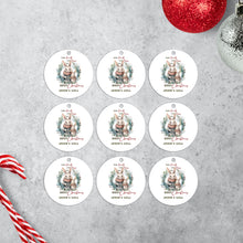 Load image into Gallery viewer, Bunny Christmas Gift Tags

