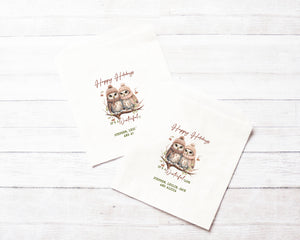 Owl Christmas Treat Bags