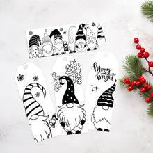 Load image into Gallery viewer, Christmas Gnome Gift Tags
