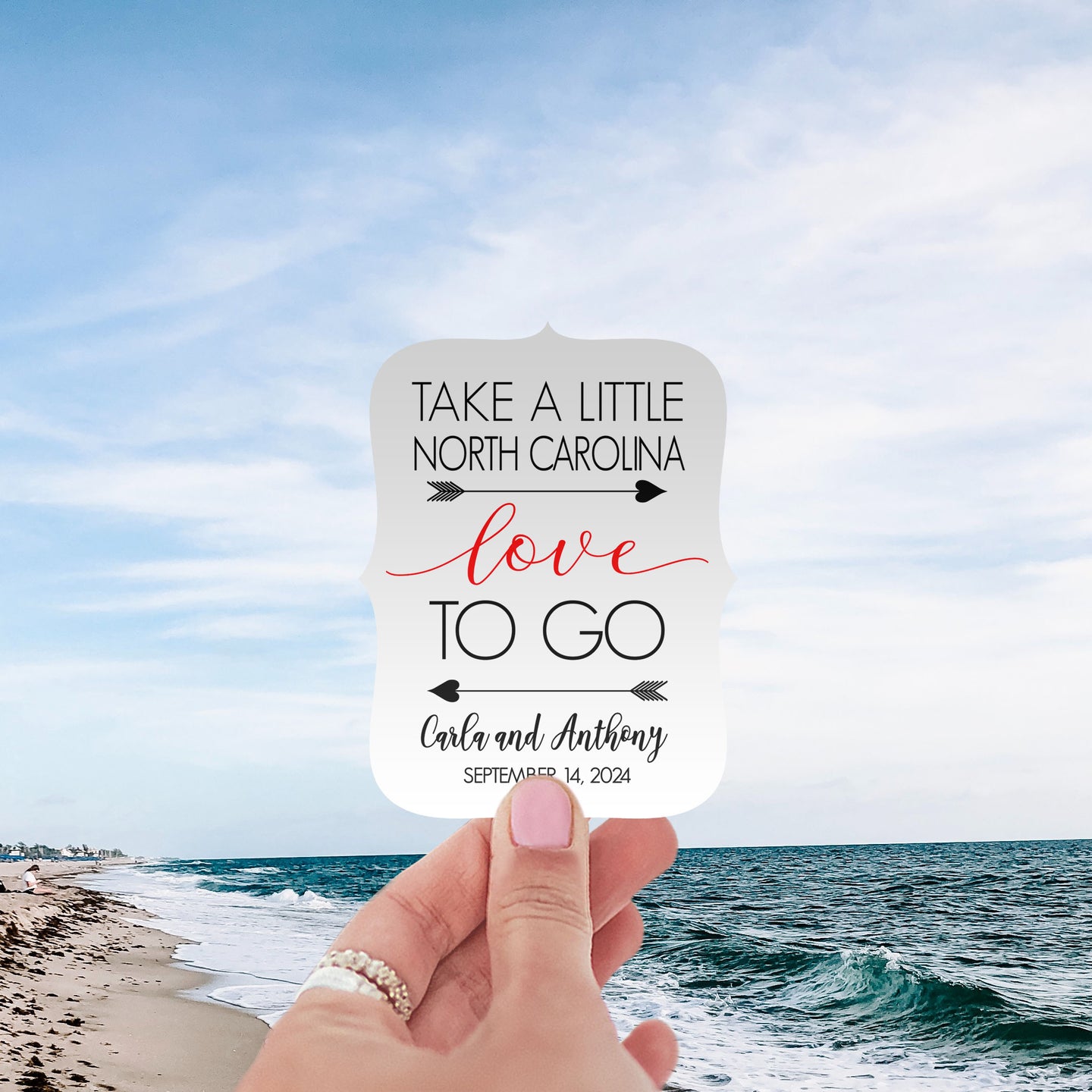 Take A Little Love To Go Stickers